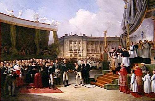 Jean de Beaumetz Inauguration du monument a la memoire de Louis XVI oil painting picture